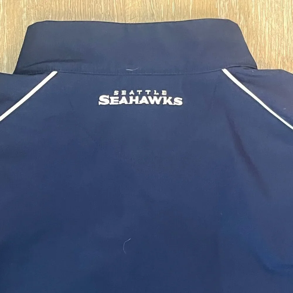 Seattle Seahawks Zip Jacket | NFL Outerwear | Vintage Sportswear